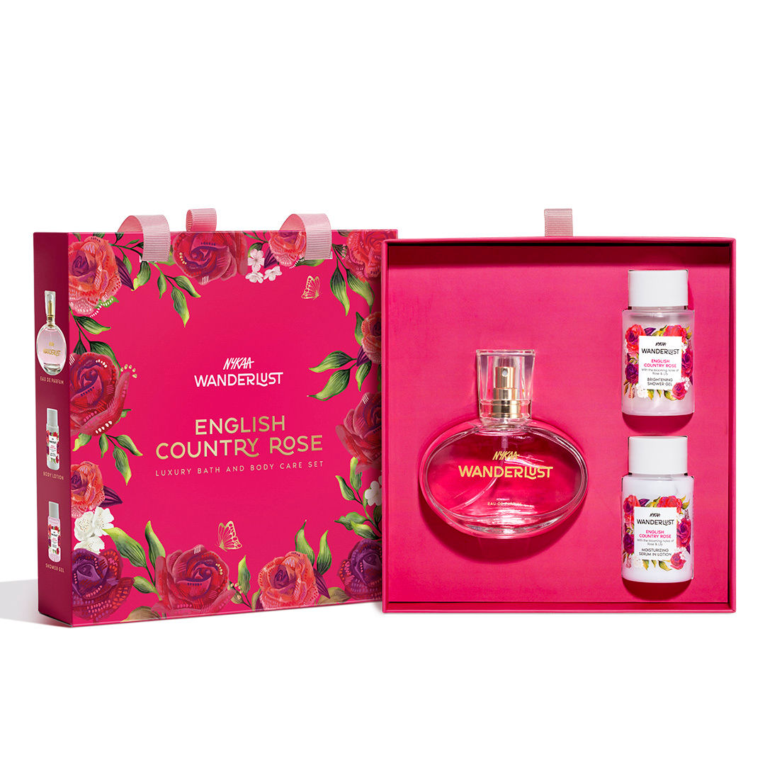 English Country Rose Indulgent Minis Gift Set