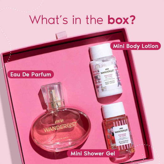 Dreaming Of Paris Luxury Gift Set with Champagne & Berries Fine Fragrance