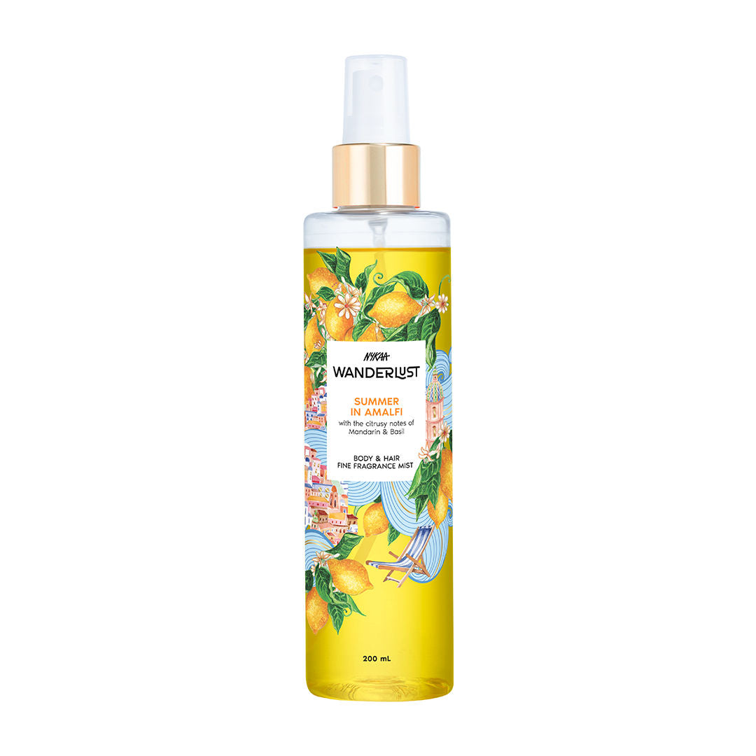 Summer in Amalfi Fresh Citrus Perfume Hair & Body Mist