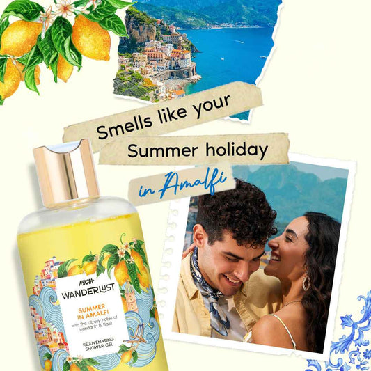 Summer in Amalfi Fresh Citrus Body Wash for Hydration & Barrier Repair