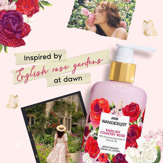 English Country Rose Serum-in-Body Lotion