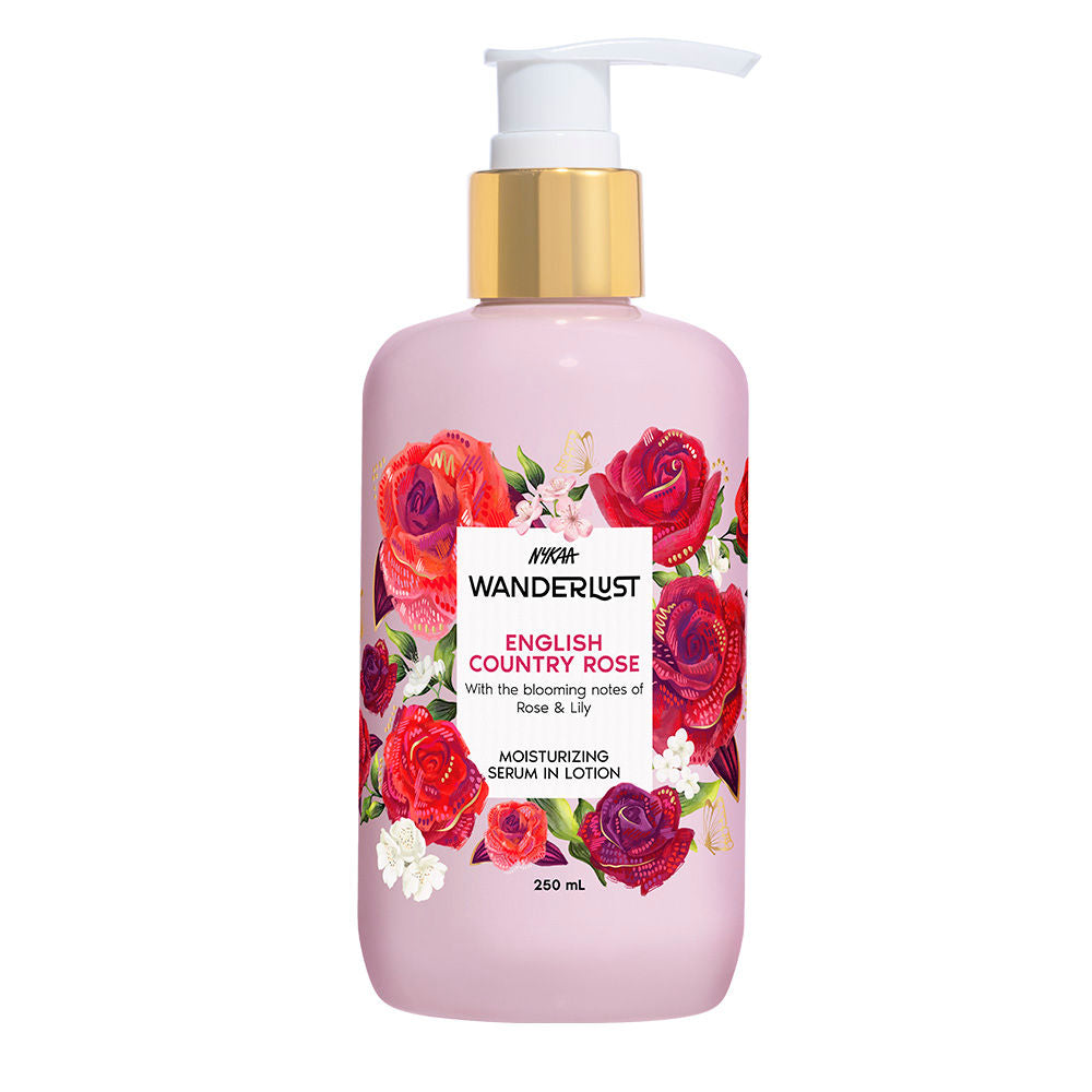 English Country Rose Serum-in-Body Lotion
