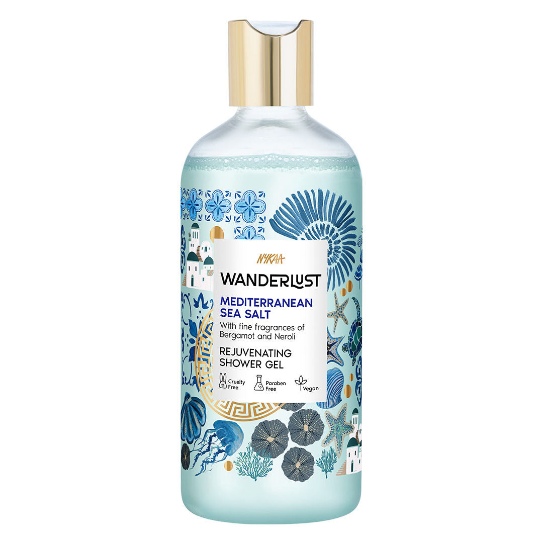 Mediterranean Sea Salt Body Wash for Hydrated Skin