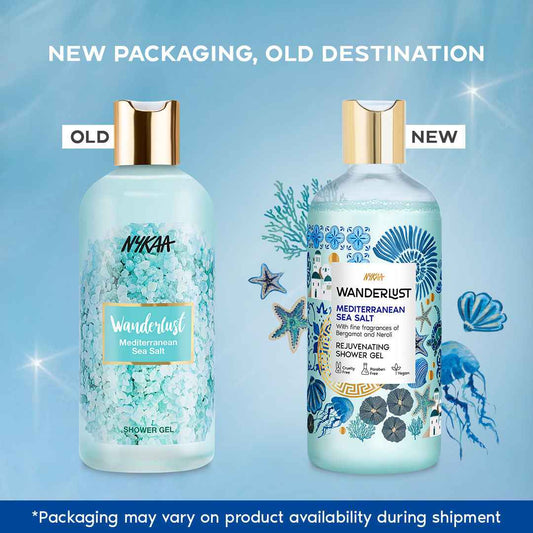 Mediterranean Sea Salt Body Wash for Hydrated Skin