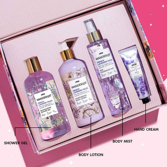 French Lavender Luxury Bath & Body Gift Set