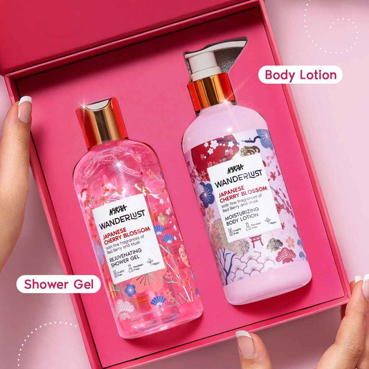Japanese Cherry Blossom Luxury Gift Set of 2