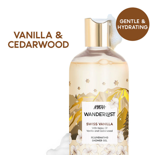 Swiss Vanilla Perfume Body Wash for Hydrated Skin