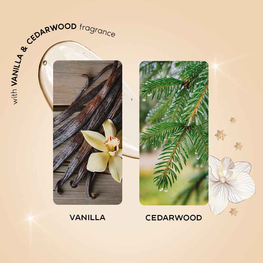 Swiss Vanilla Perfume Body Wash for Hydrated Skin