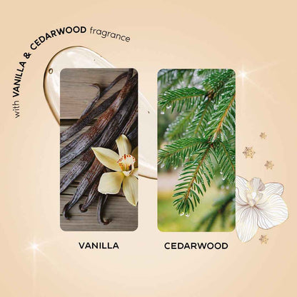 Swiss Vanilla Perfume Body Wash for Hydrated Skin