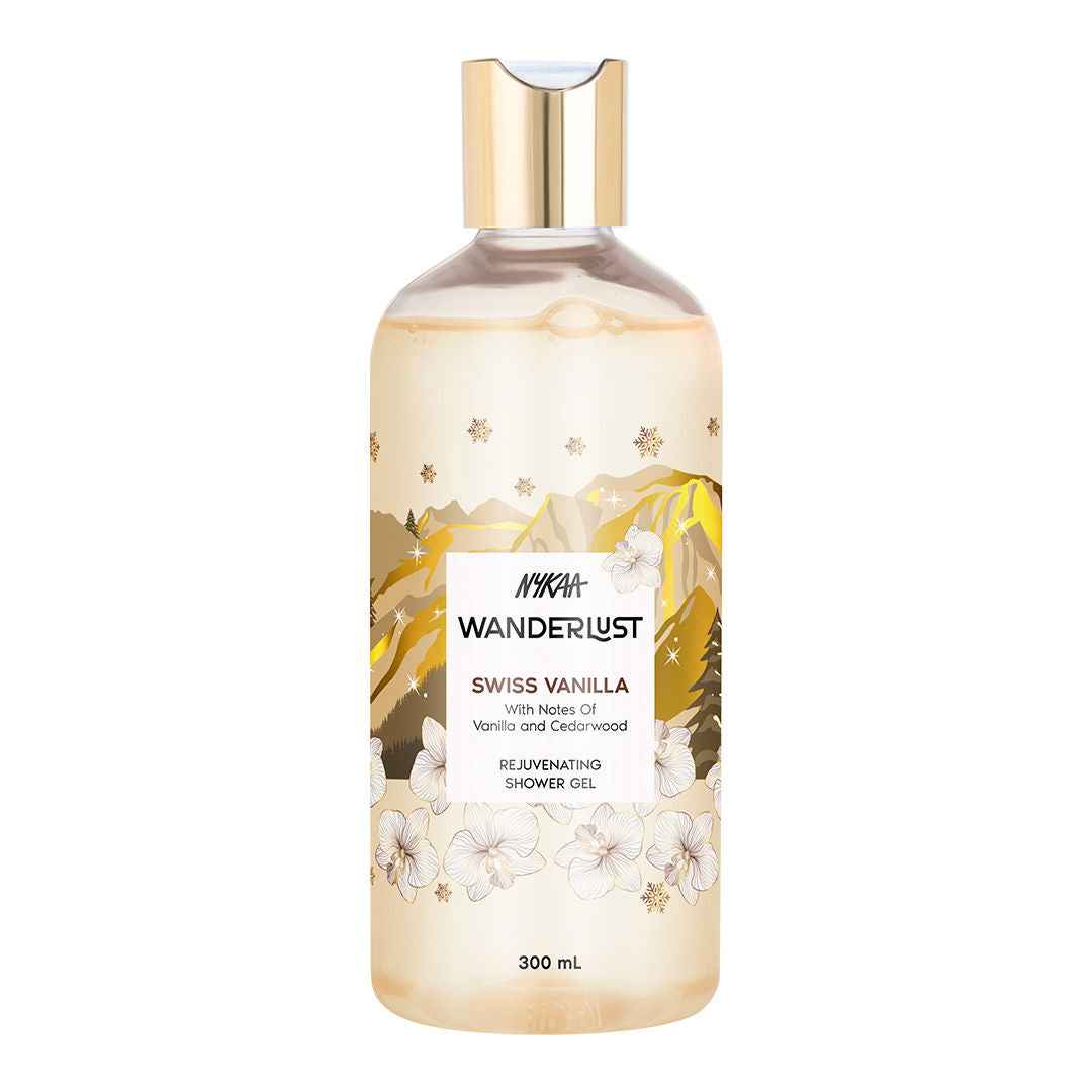 Swiss Vanilla Perfume Body Wash for Hydrated Skin