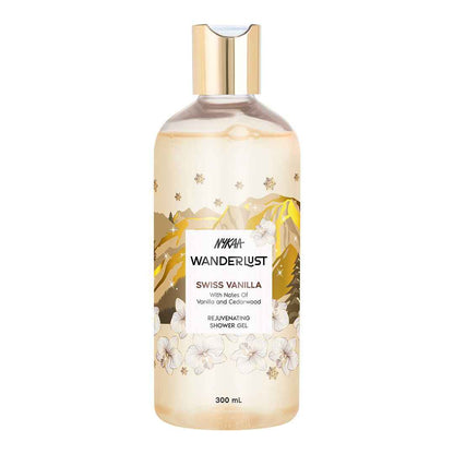 Swiss Vanilla Perfume Body Wash for Hydrated Skin