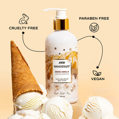 Swiss Vanilla 24Hr Hydrating Body Lotion