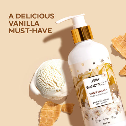 Swiss Vanilla 24Hr Hydrating Body Lotion