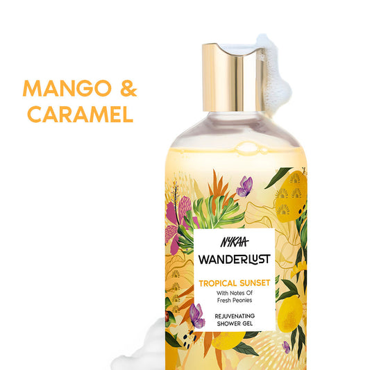 Tropical Sunset Body Wash for Exfoliated & Hydrated Skin
