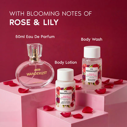 English Country Rose Indulgent Minis Gift Set
