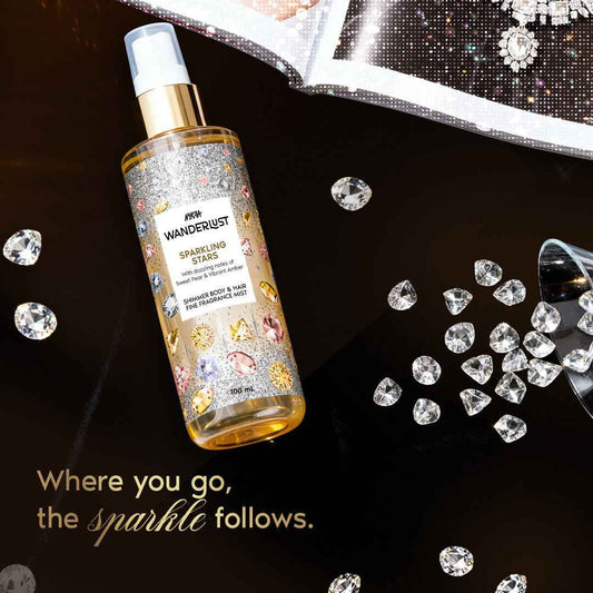 Sparkling Stars Shimmer Long Lasting Perfume Body & Hair Mist