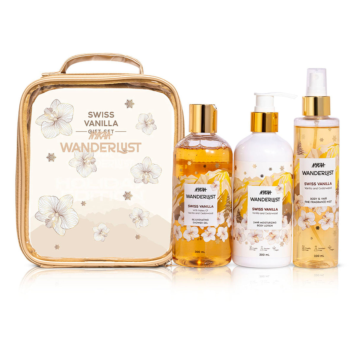 Swiss Vanilla Luxury Perfume Bestseller Gift Set