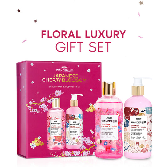 Japanese Cherry Blossom Luxury Gift Set of 2