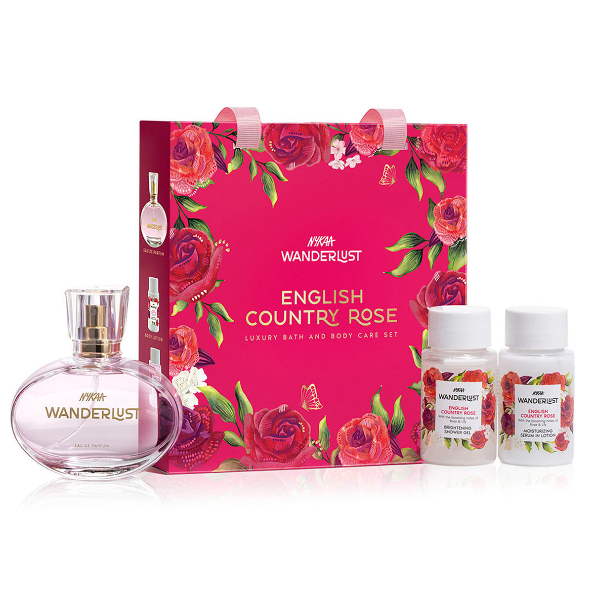 English Country Rose Indulgent Minis Gift Set