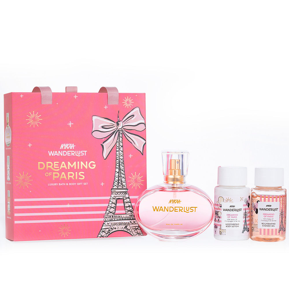 Dreaming Of Paris Luxury Gift Set with Champagne & Berries Fine Fragrance