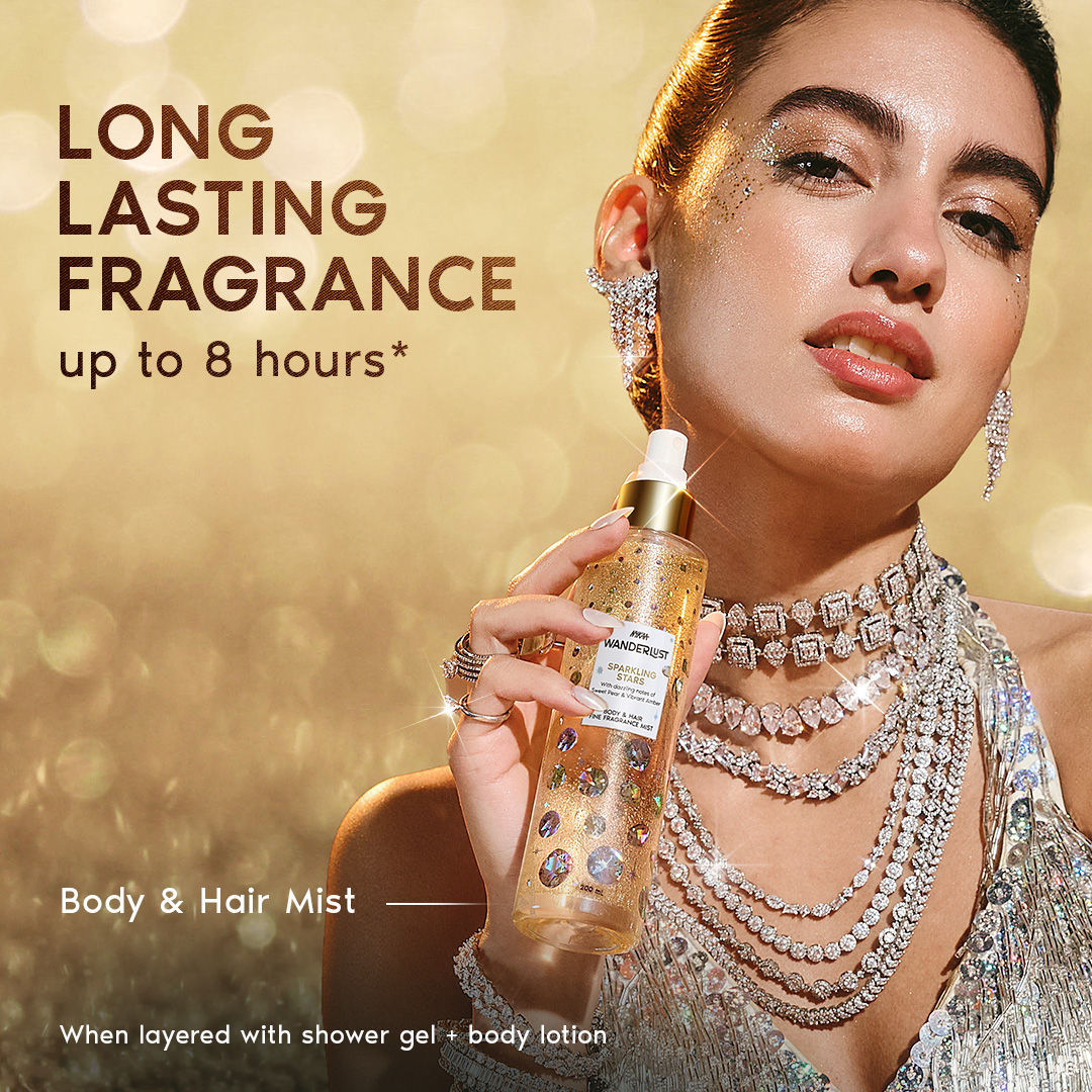 Sparkling Stars Body & Hair Mist Long-Lasting Perfume