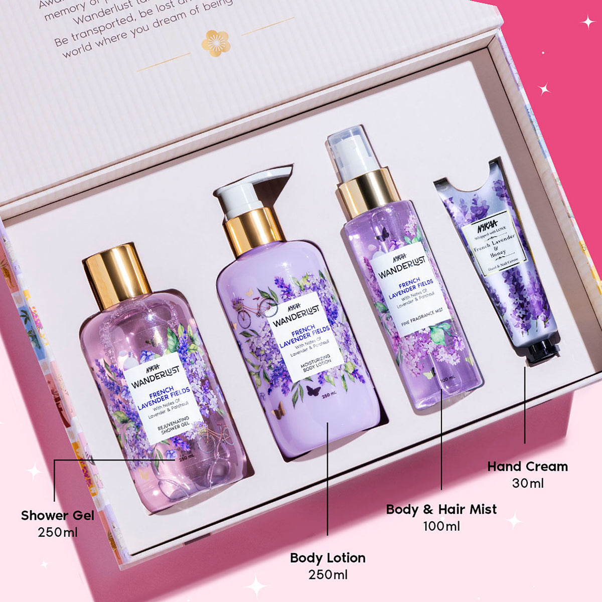 French Lavender Luxury Bath & Body Gift Set