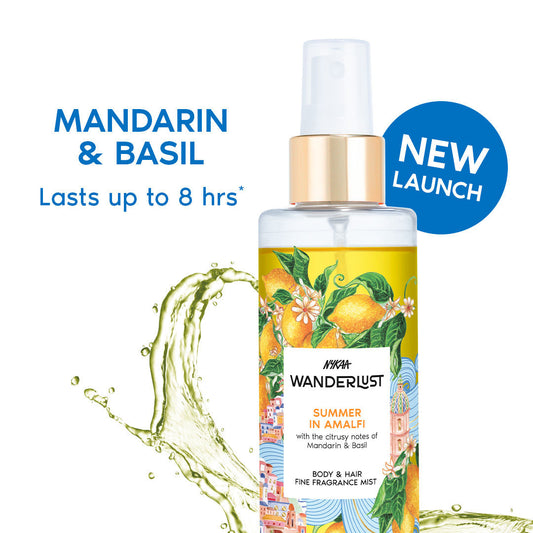 Summer in Amalfi Fresh Citrus Perfume Hair & Body Mist