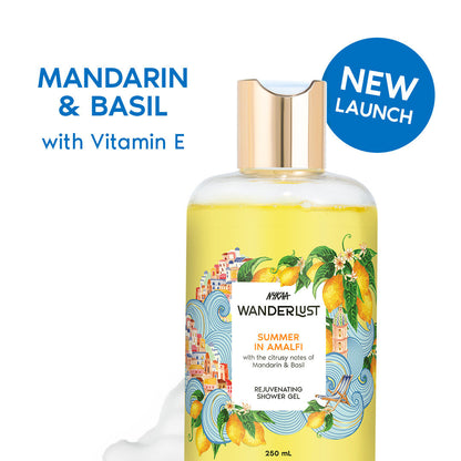 Summer in Amalfi Fresh Citrus Body Wash for Hydration & Barrier Repair