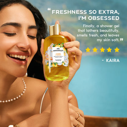 Summer in Amalfi Fresh Citrus Body Wash for Hydration & Barrier Repair
