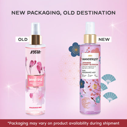 Japanese Cherry Blossom Perfume Mist for Body & Hair