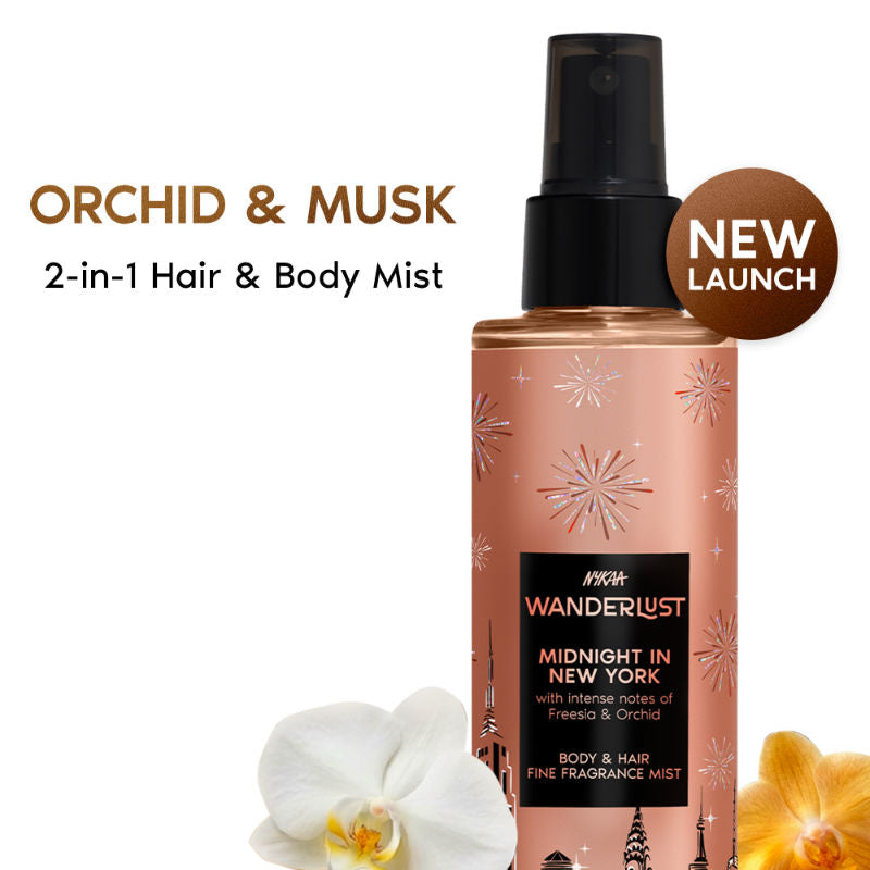 Midnight In New York Perfume Body & Hair Fragrance Mist