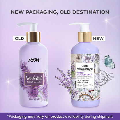 French Lavender Fields Perfume Body Lotion for Moisturised Skin