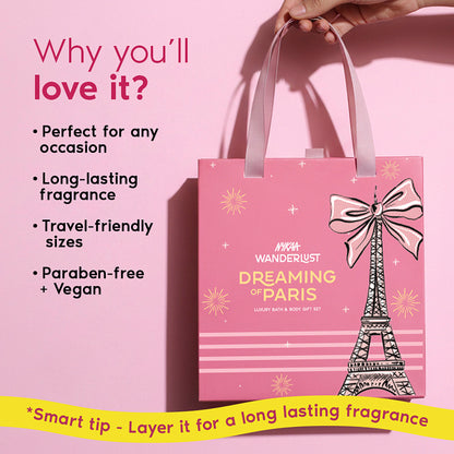 Dreaming Of Paris Luxury Gift Set with Champagne & Berries Fine Fragrance