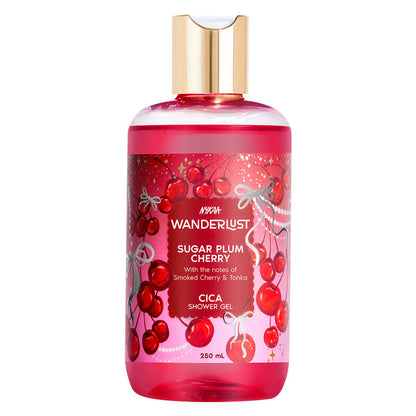 Sugar Plum Cherry Perfume Shower Gel With Cica, Vitamin E