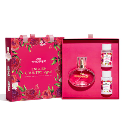 English Country Rose Indulgent Minis Gift Set