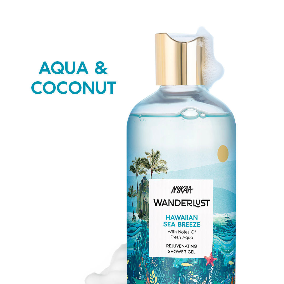 Hawaiian Sea Breeze Body Wash for Hydrated Skin