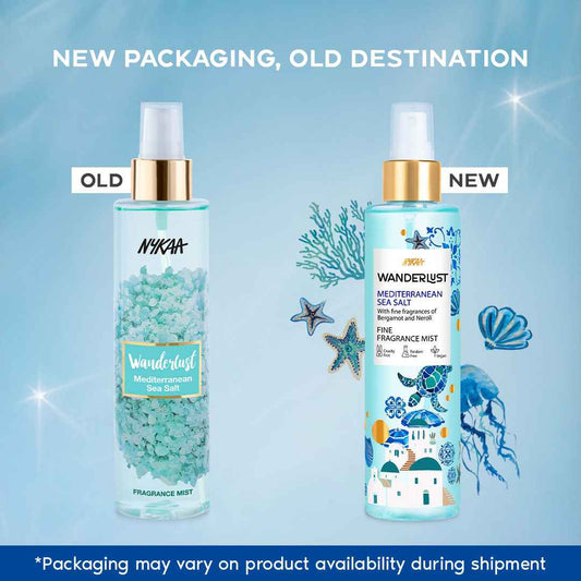 Mediterranean Sea Salt Perfume Mist for Body & Hair