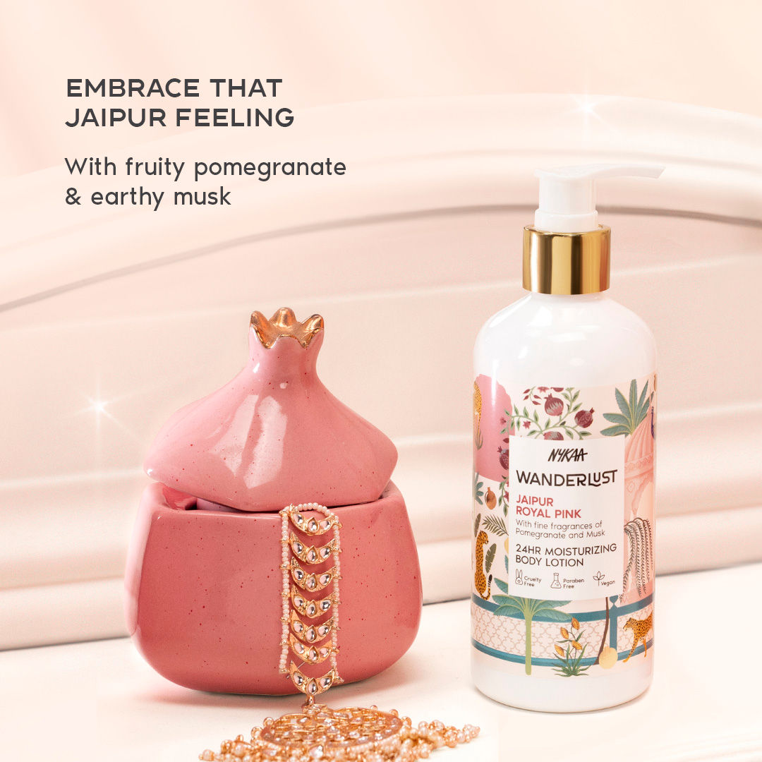 Jaipur Royal Pink Moisturising Body Lotion