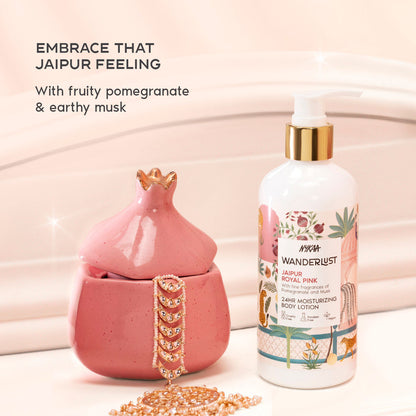 Jaipur Royal Pink Moisturising Body Lotion