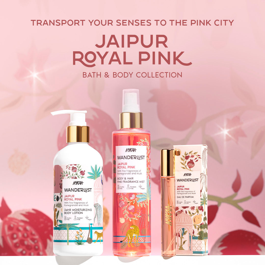 Jaipur Royal Pink Moisturising Body Lotion