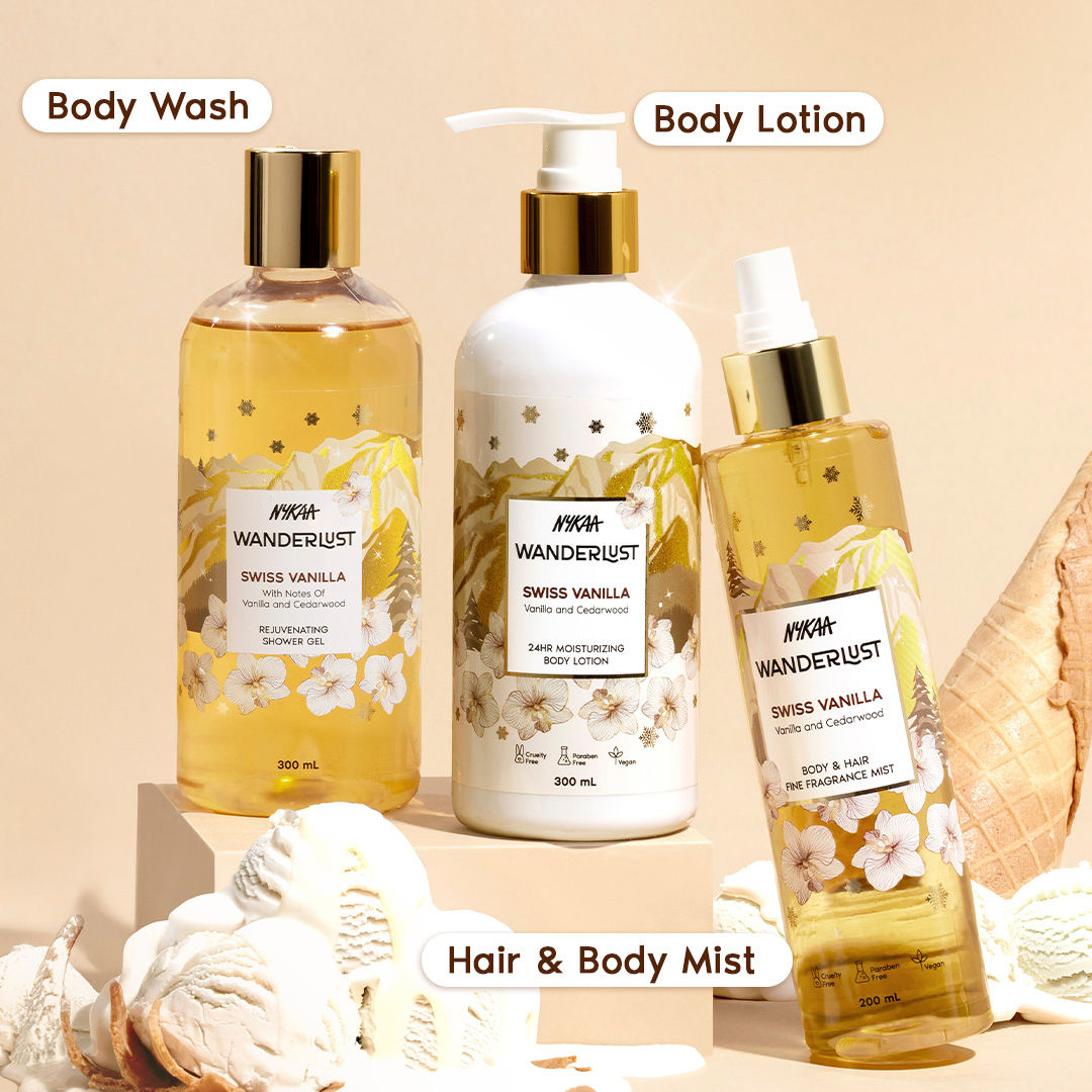 Swiss Vanilla Luxury Perfume Bestseller Gift Set