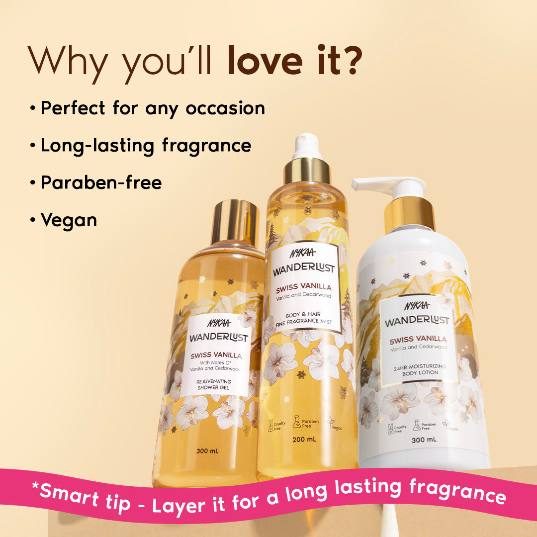Swiss Vanilla Luxury Perfume Bestseller Gift Set