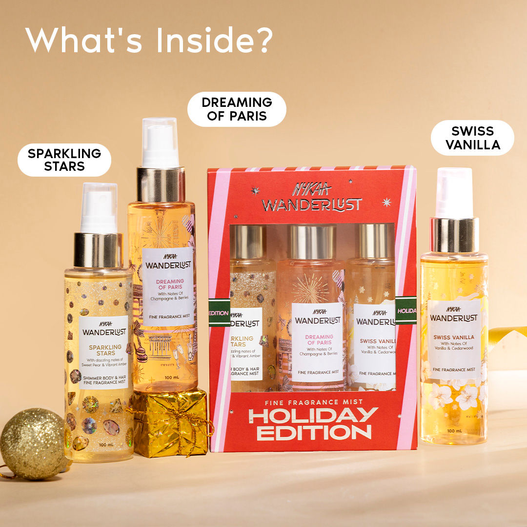Bestselling Fragrance Mists Luxury Gift Set Holiday Edition