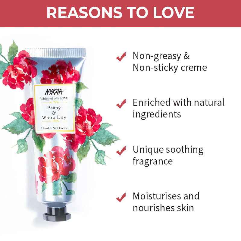 Hand & Nail Creme - Peony & White Lily