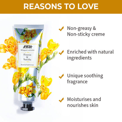 Hand & Nail Creme - Freesia & Vanilla
