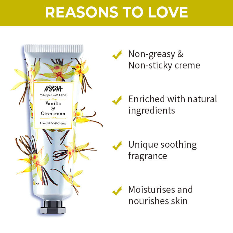 Vanilla & Cinnamon Hand & Nail Creme