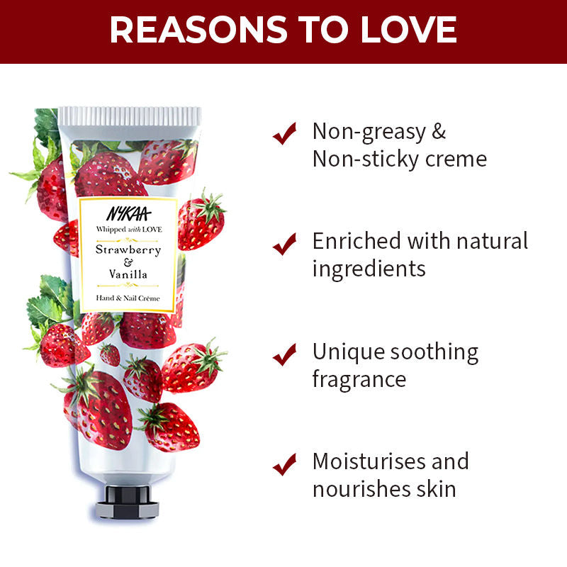 Strawberry & Vanilla Hand & Nail Creme