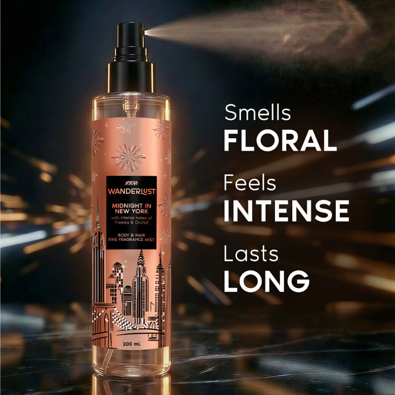 Midnight In New York Perfume Body & Hair Fragrance Mist