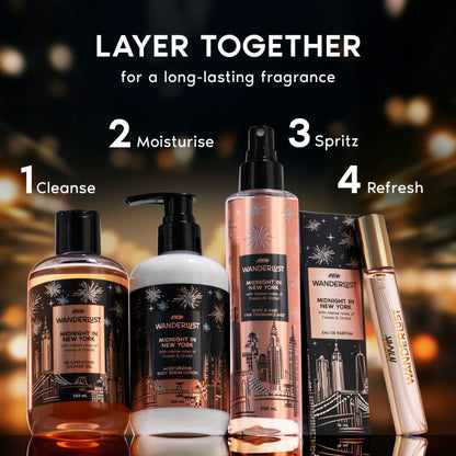 Midnight In New York Perfume Body & Hair Fragrance Mist