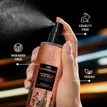 Midnight In New York Perfume Body & Hair Fragrance Mist